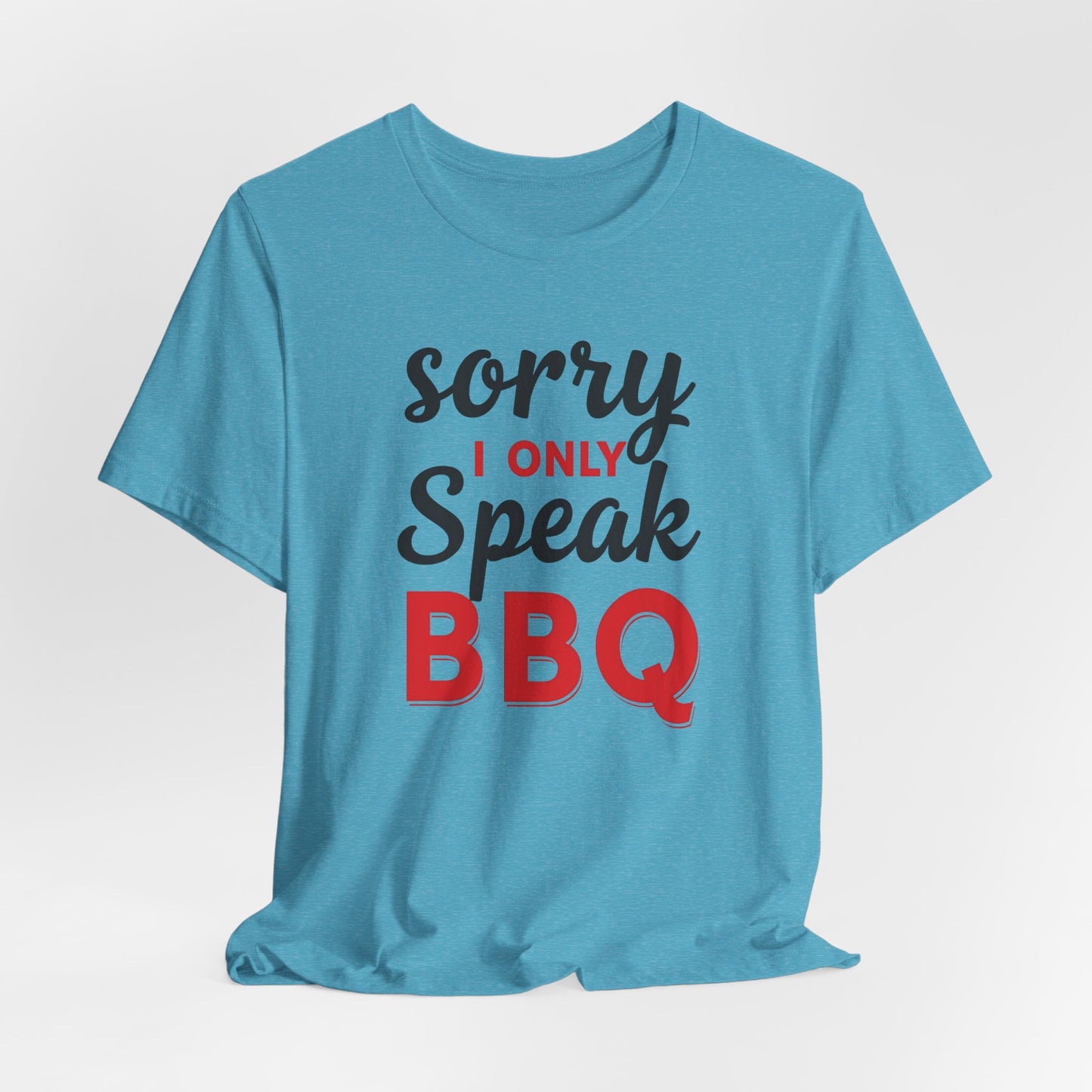 Houston - Sorry, I Only Speak BBQ T-Shirt II | Funny BBQ Lover Tee