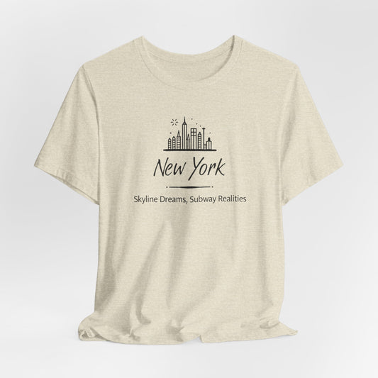 New York - Skyline Dreams, Subway Realities II | T-shirt