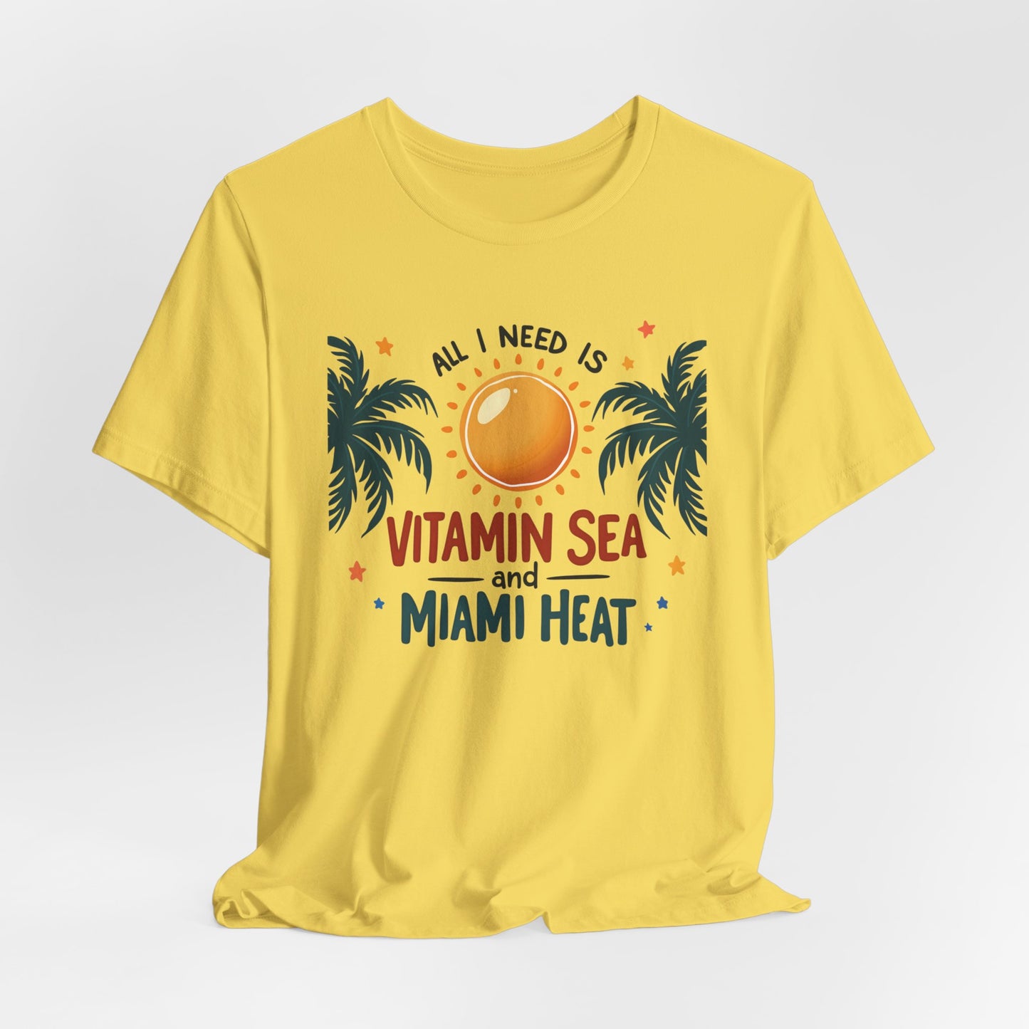 Miami - All I Need is Vitamin Sea and Miami Heat II | T-shirt