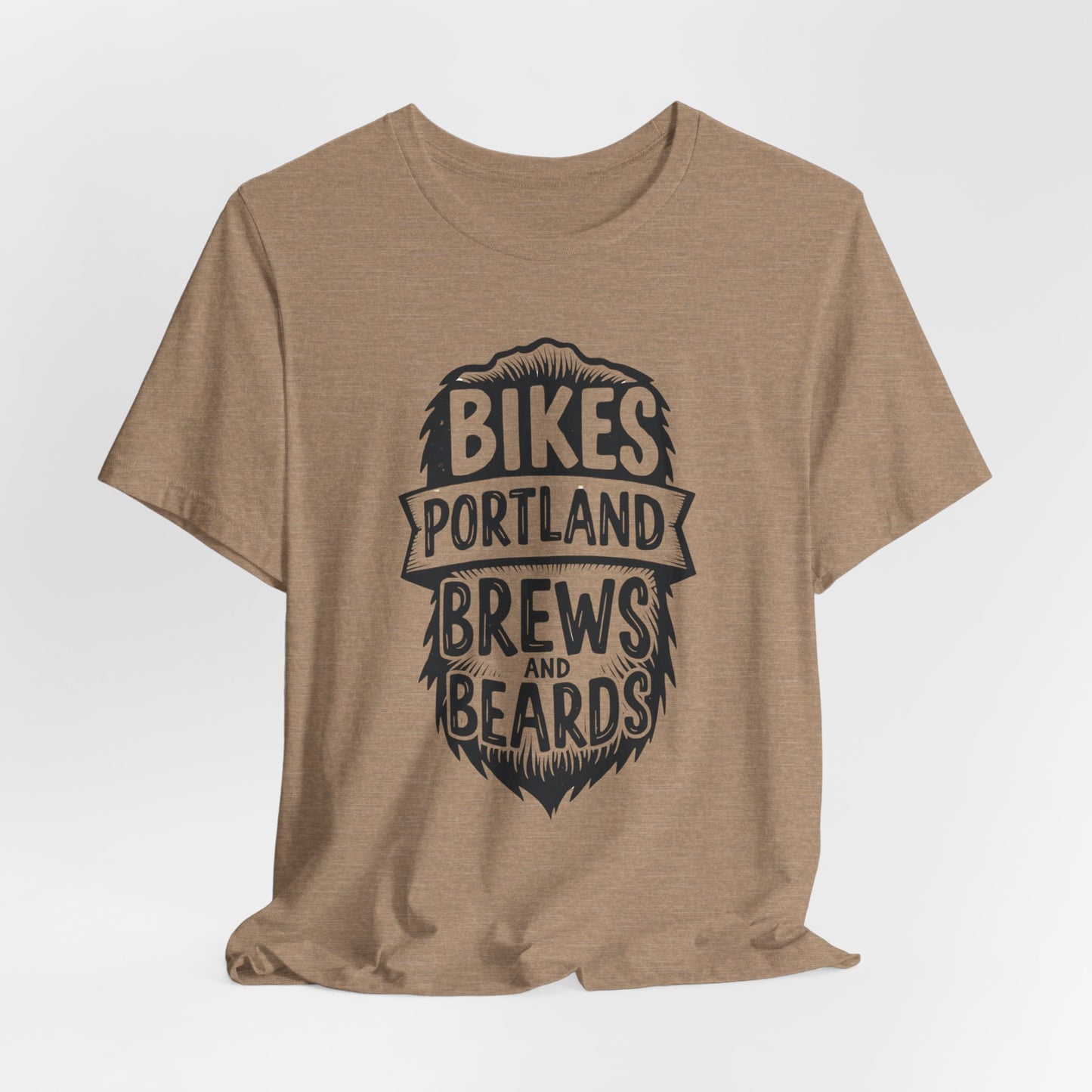 Portland - Bikes, Brews & Beards | T-shirt