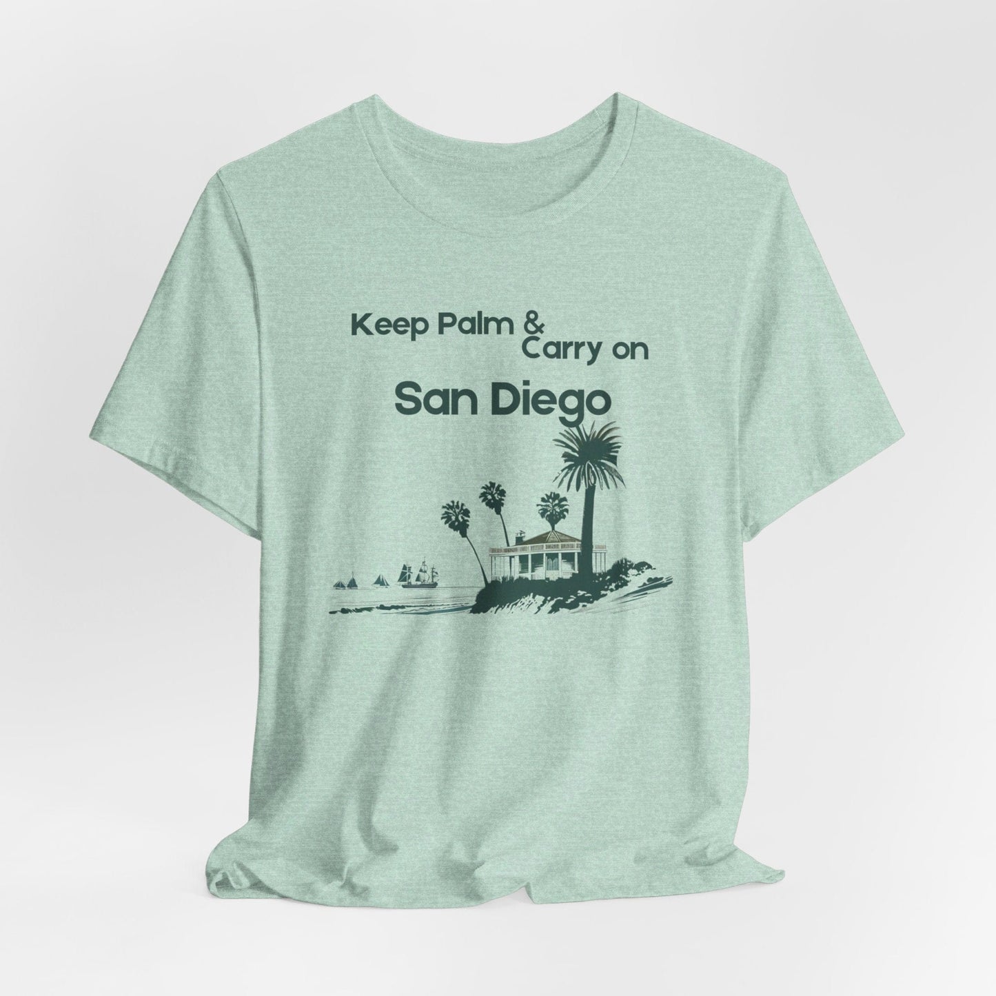 San Diego - Keep Palm & Carry On II | T-Shirt