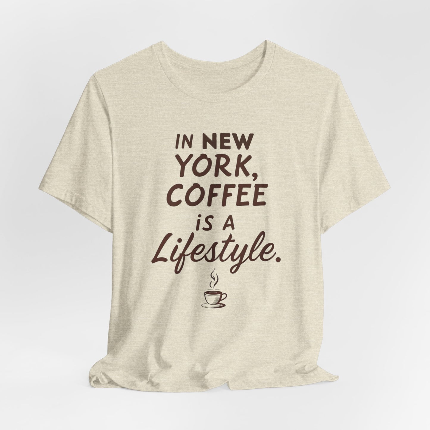 New York - Coffee Is a Lifestyle II | T-shirt