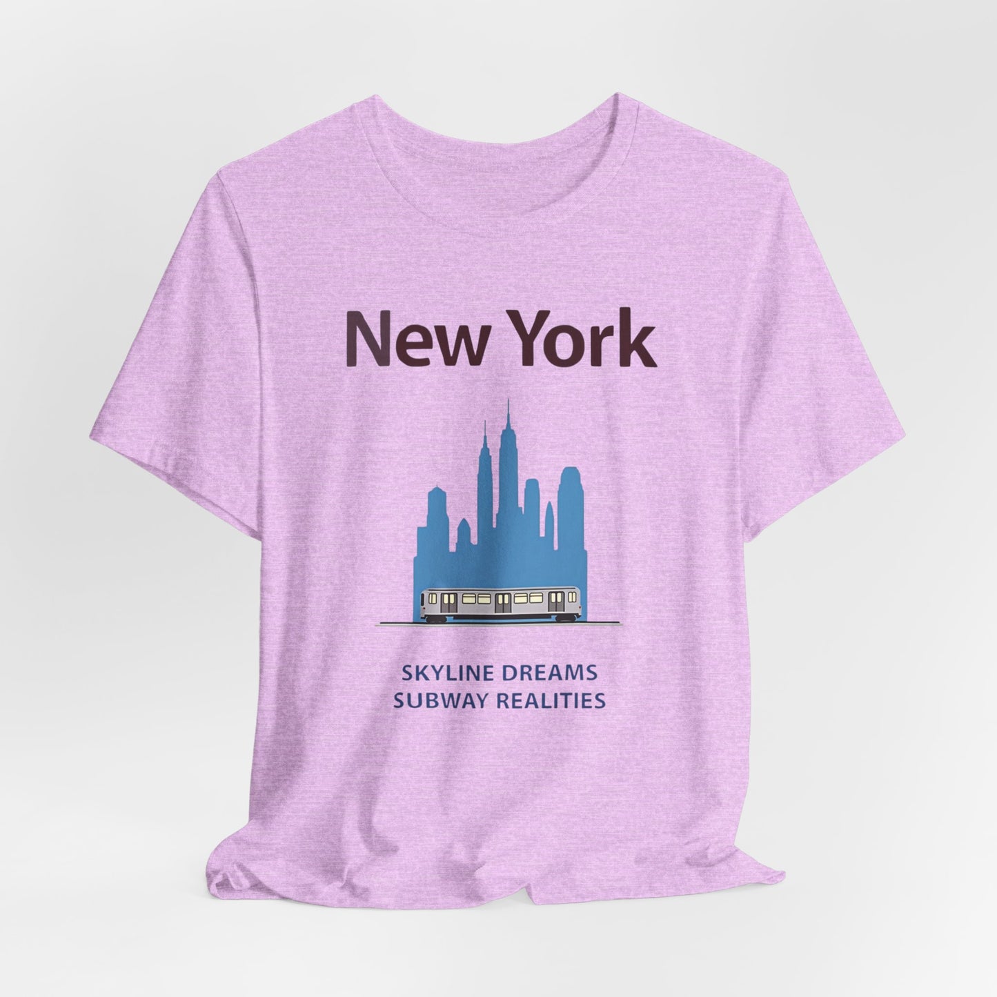 New York - Skyline Dreams, Subway Realities | T-shirt