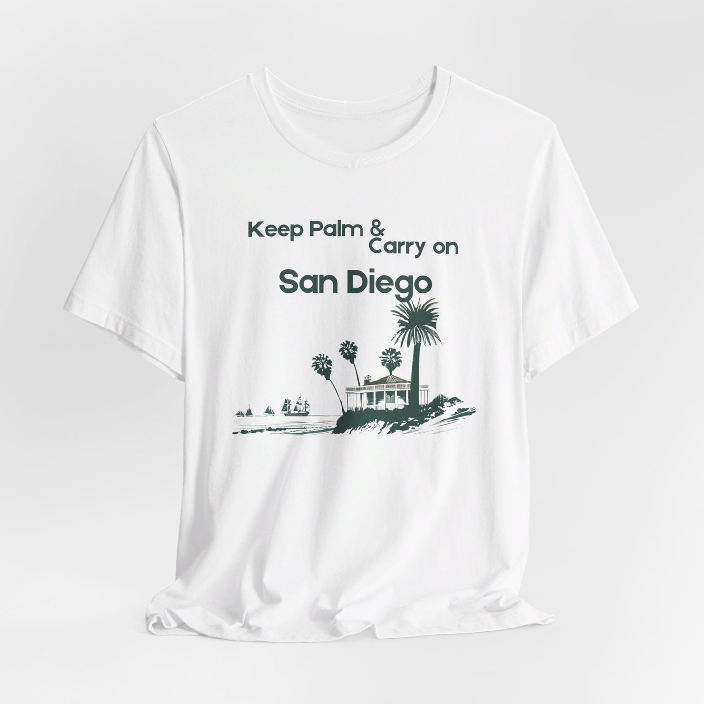 San Diego - Keep Palm & Carry On II | T-Shirt