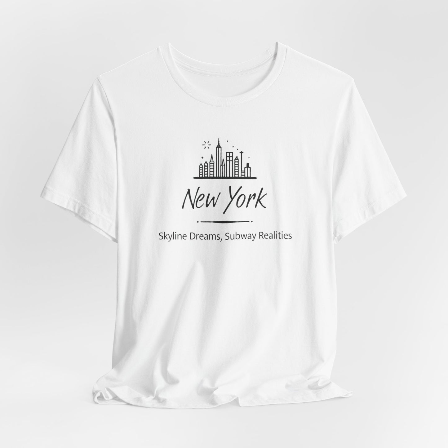 New York - Skyline Dreams, Subway Realities II | T-shirt