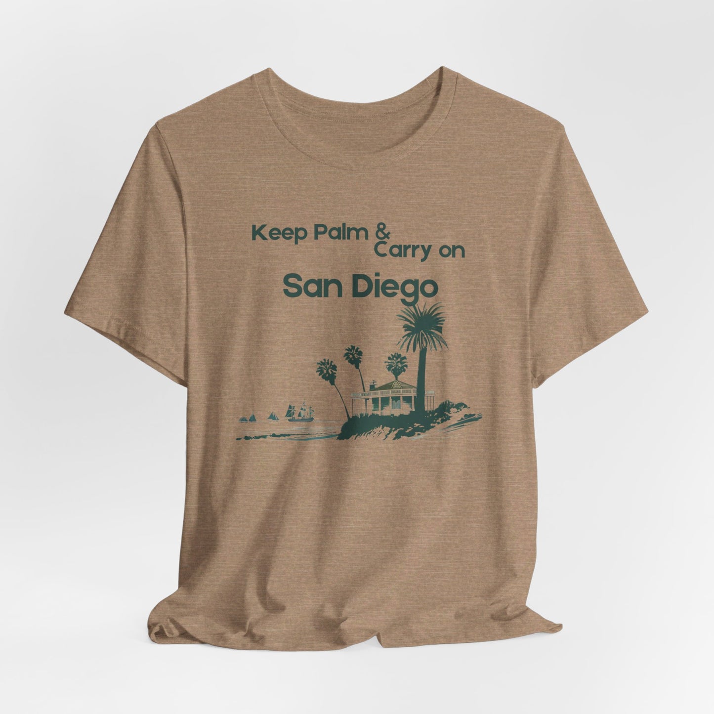 San Diego - Keep Palm & Carry On II | T-Shirt