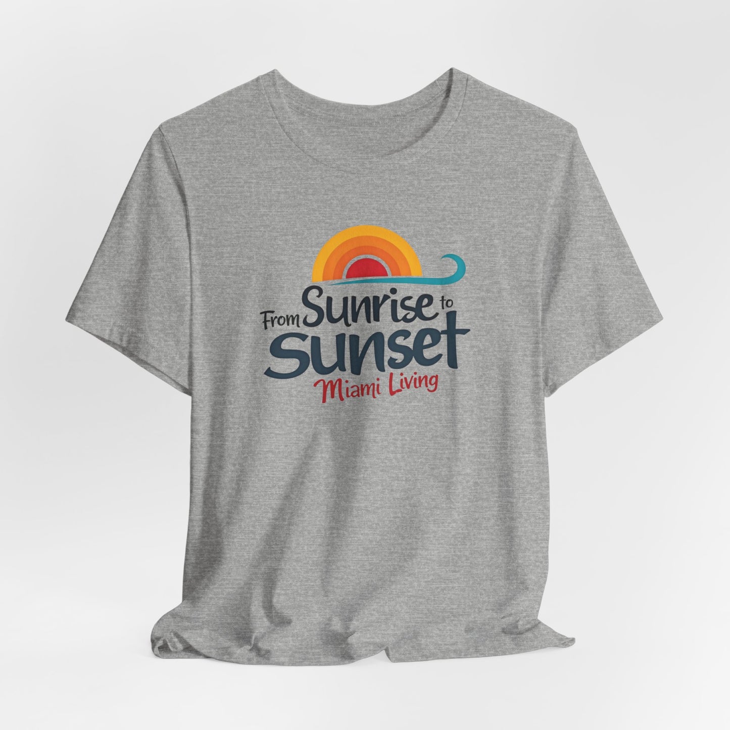 Miami Living - From Sunrise to Sunset II | T-shirt