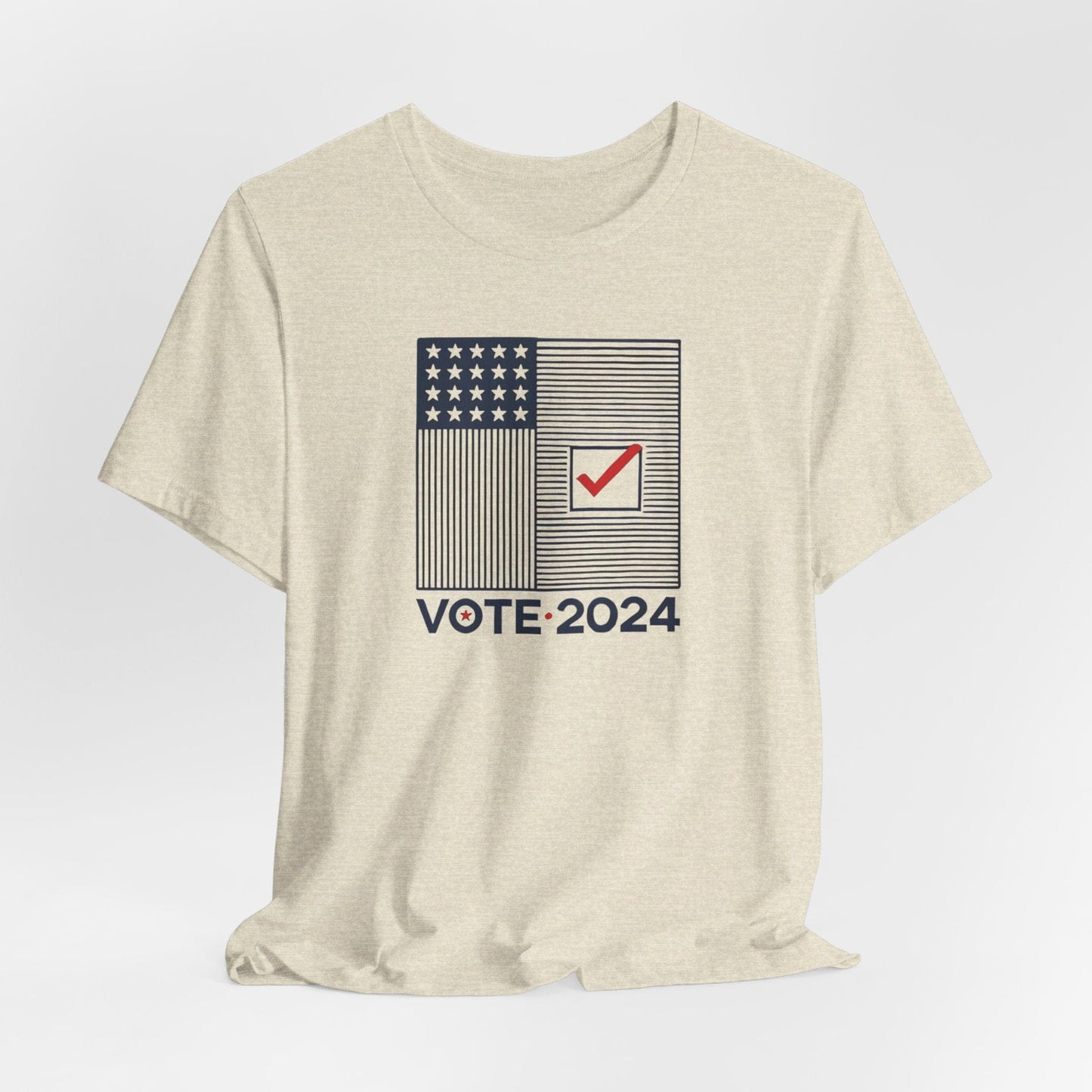 Vote 2024 - American Flag Checkmark - U.S Elections | T-Shirt