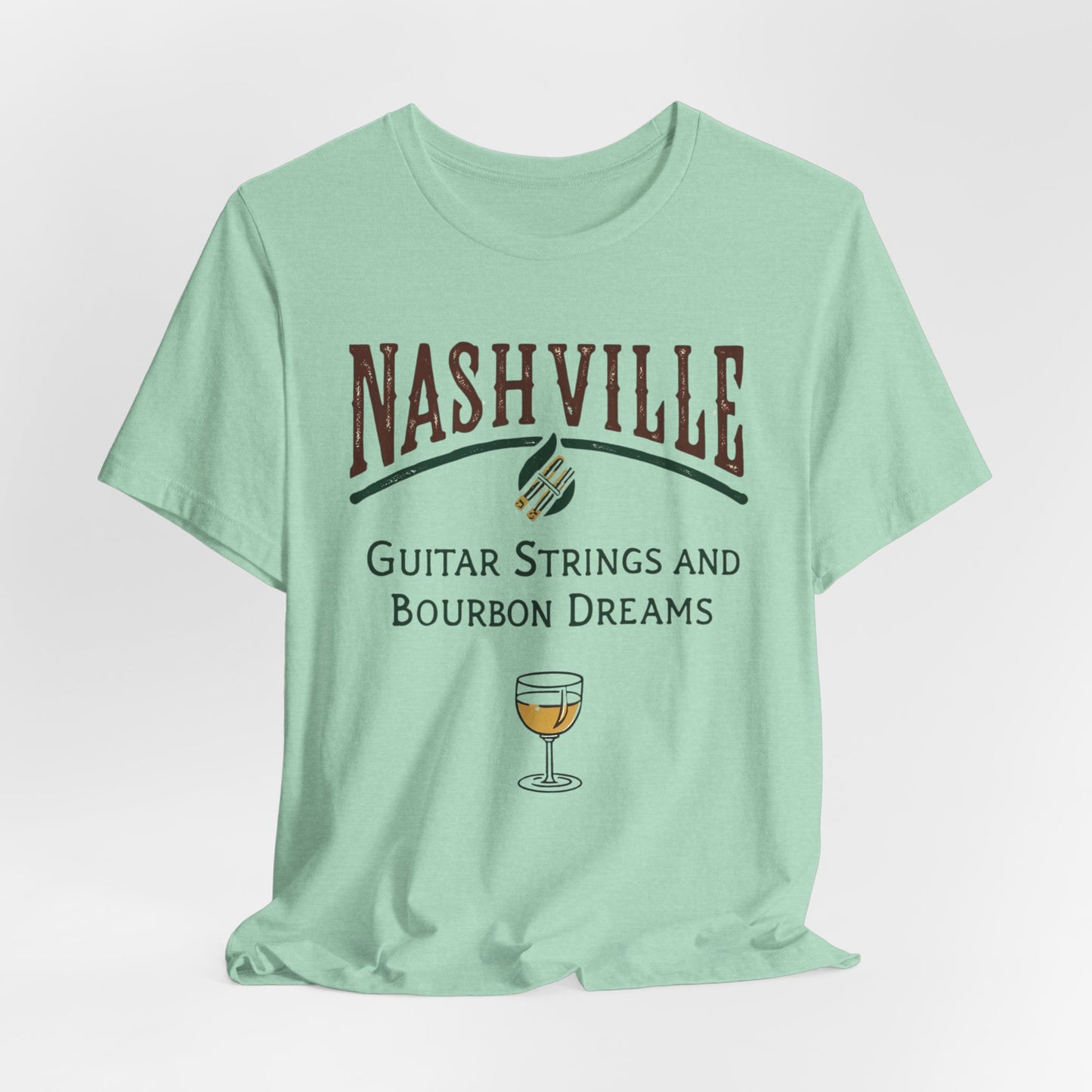 Nashville - Guitar Strings & Bourbon Dreams II | T-shirt