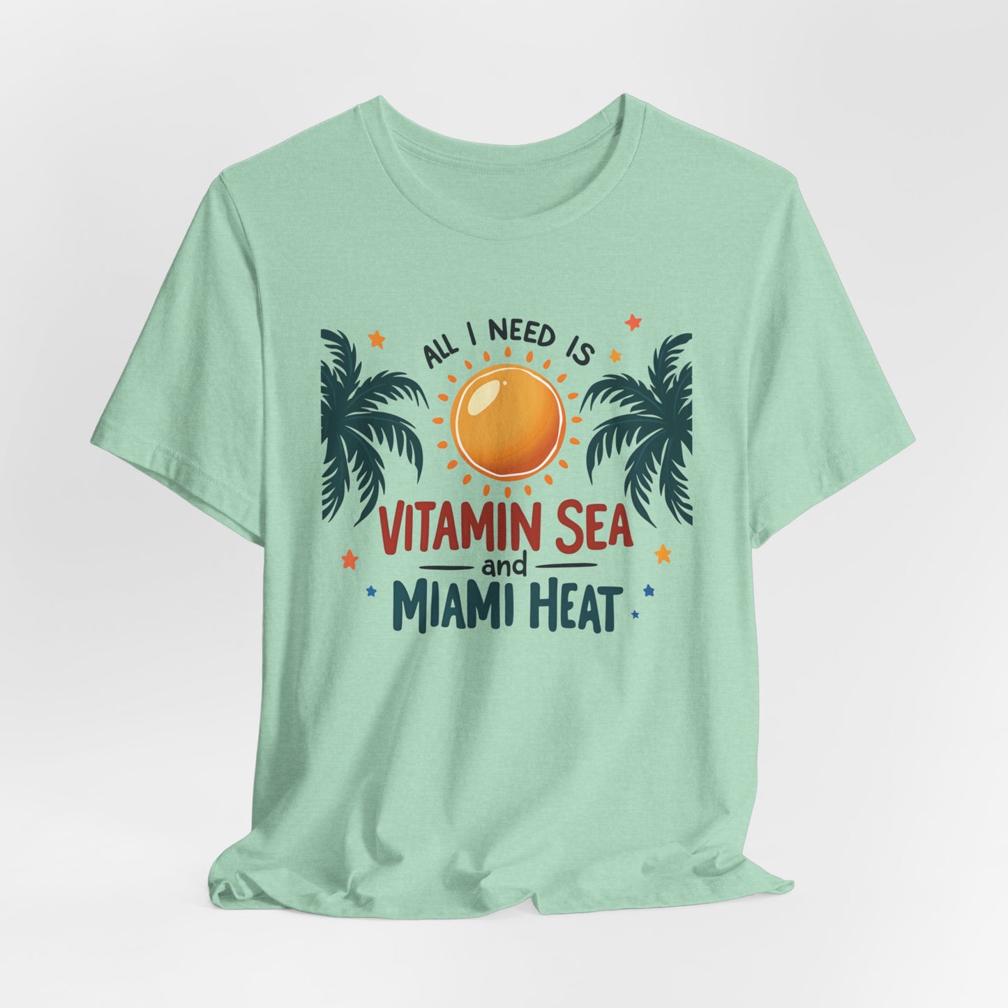 Miami - All I Need is Vitamin Sea and Miami Heat II | T-shirt