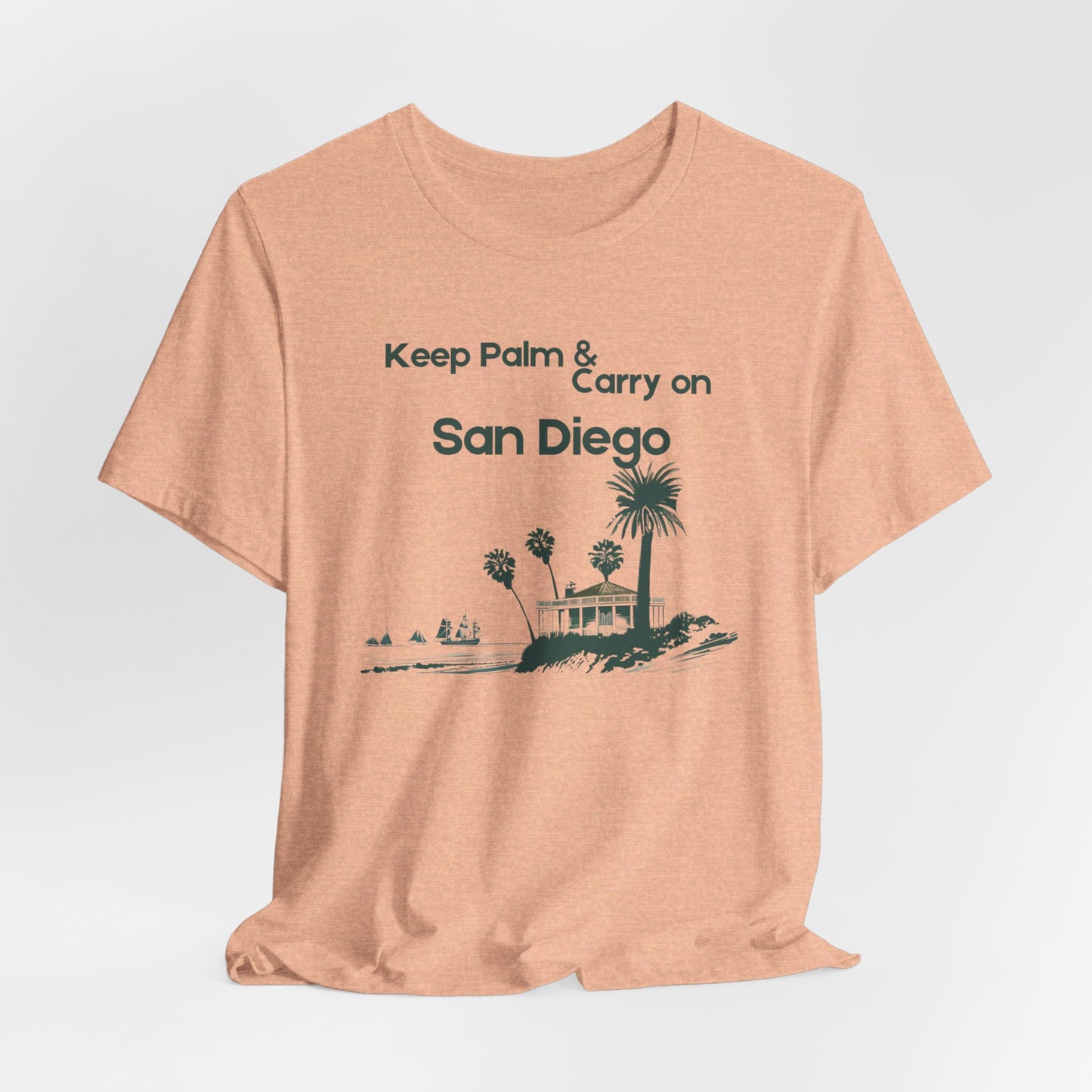 San Diego - Keep Palm & Carry On II | T-Shirt