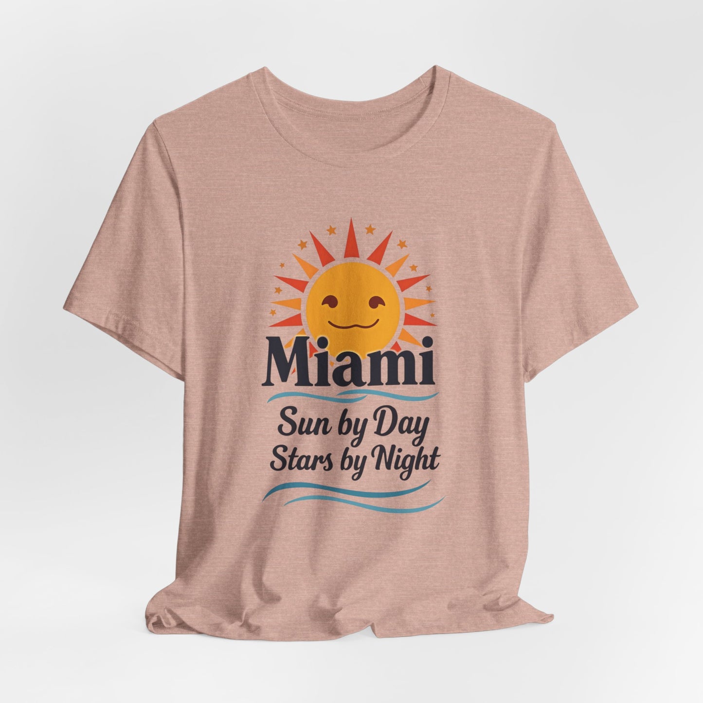 Miami - Sun by Day, Stars by Night III | T-shirt