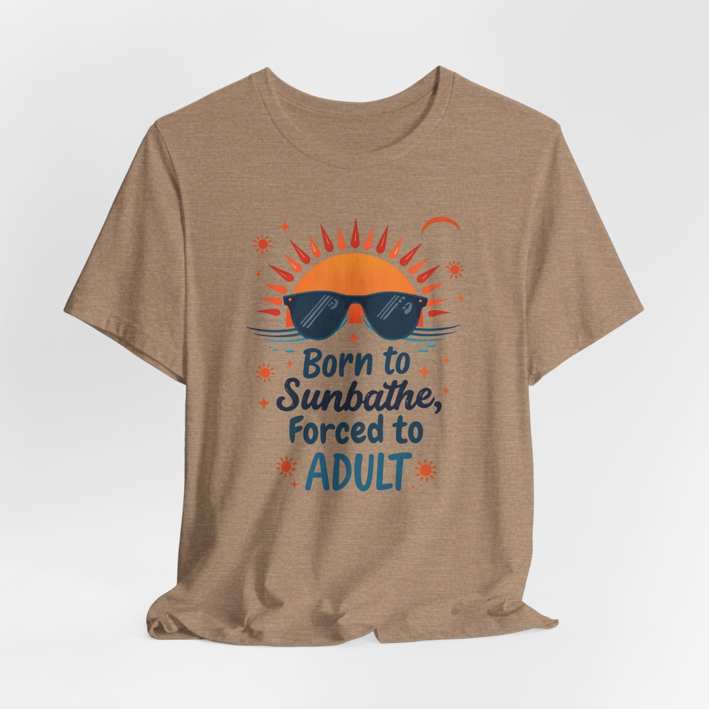 Miami - Born to Sunbathe, Forced to Adult | T-shirt