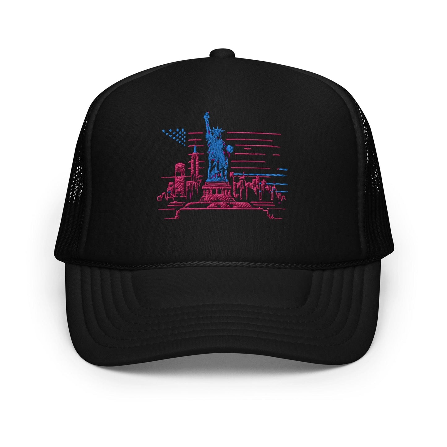 New York City Neon Skyline - Vibrant Urban Pride | Hat