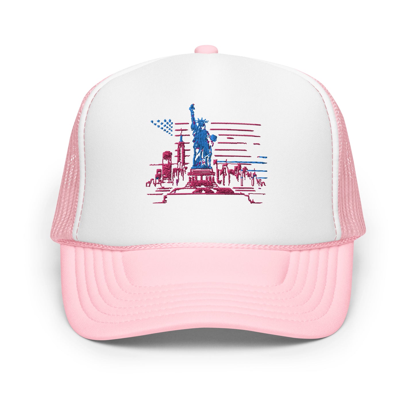 New York City Neon Skyline - Vibrant Urban Pride | Hat