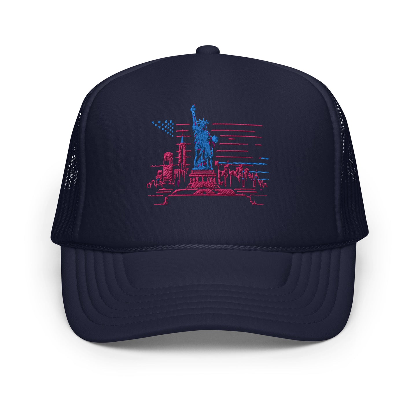 New York City Neon Skyline - Vibrant Urban Pride | Hat