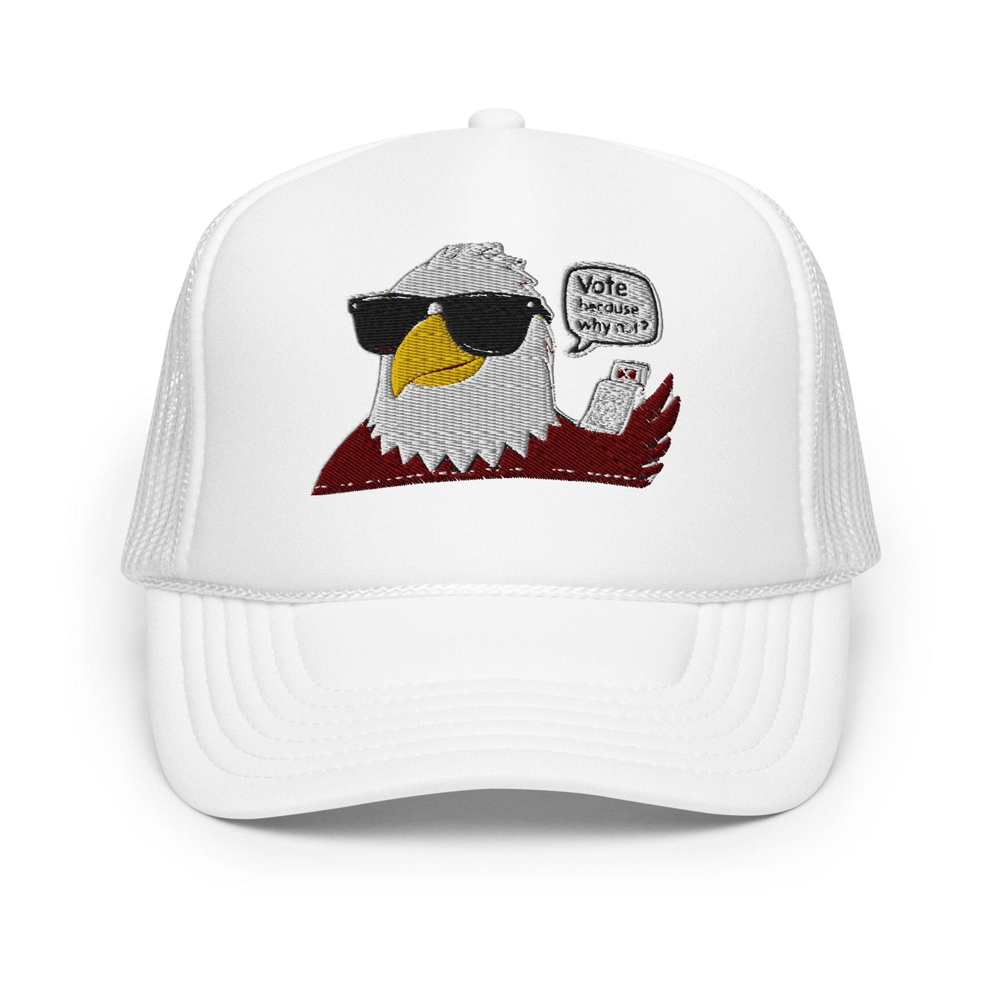 Vote... Because Why Not? - Sarcastic Eagle - U.S Elections | Hat