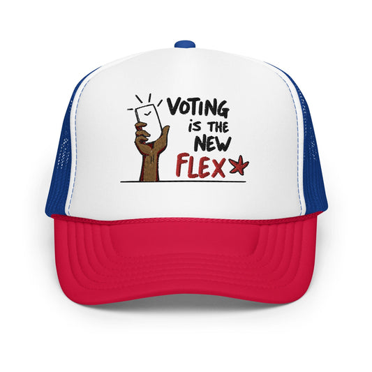 Voting is the New Flex - U.S Elections | Hat